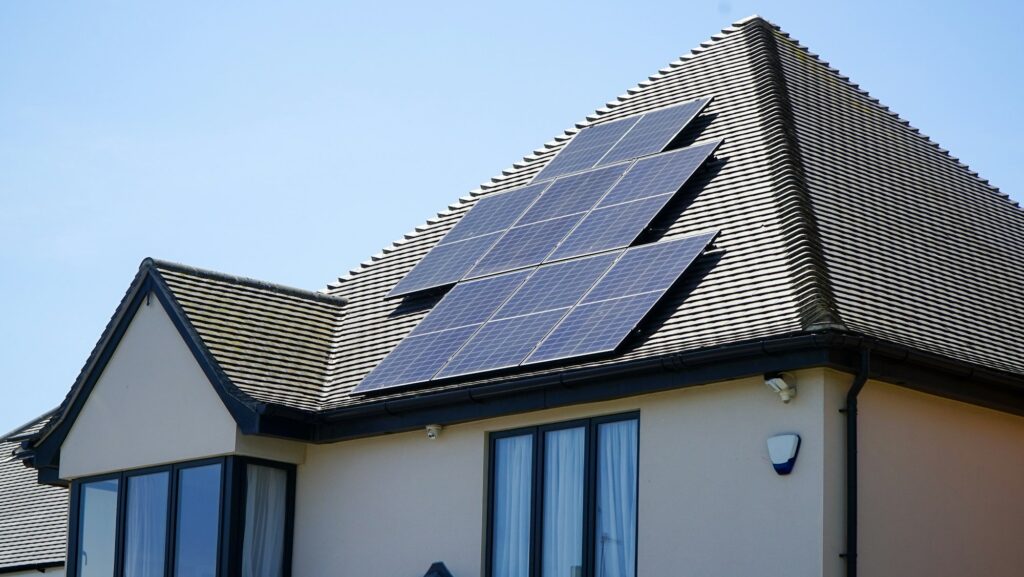 Einfamilienhaus mit Photovoltaikanlage
